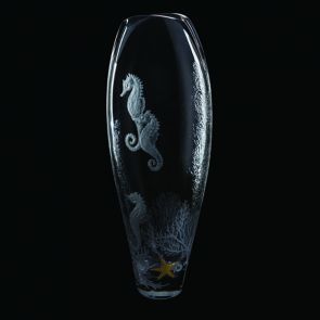 Seahorses - Tall Vase Ed: 25