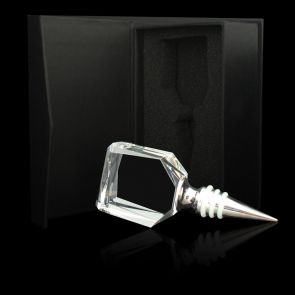 Dartington Rectangle Laser Photo Wine Stopper - Standard delivery will be 3 working days.