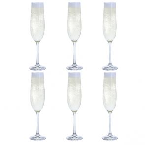 Six Champagne Flute, Set of 6