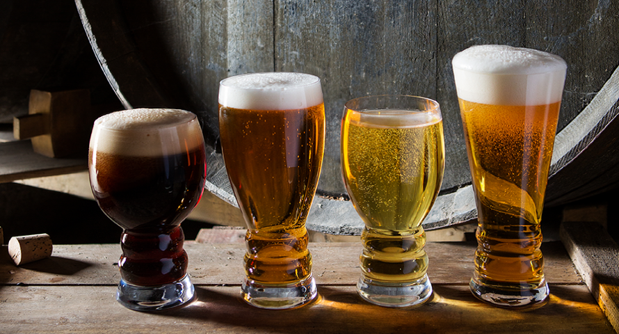 5 Beer Glasses for Oktoberfest
